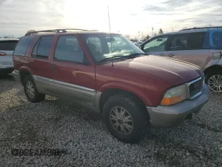 1998 GMC Jimmy SLE with VIN 1GKDT13W7W2527579, listed as a Copart auction lot 80160534 with 0 mi miles and Clean Title. Bid and sale history available at carsss.com. Image 4.
