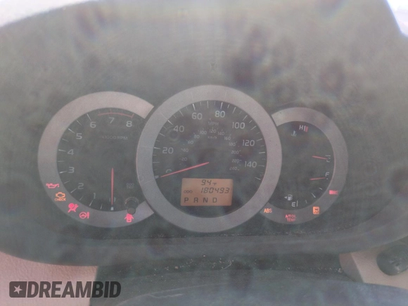 2010 Toyota RAV4 Limited with VIN 2T3DK4DV8AW036606, listed as a Copart auction lot 61533175 with 180,493 mi miles and Salvage title. Bid and sale history available at DreamBid. Image 9.