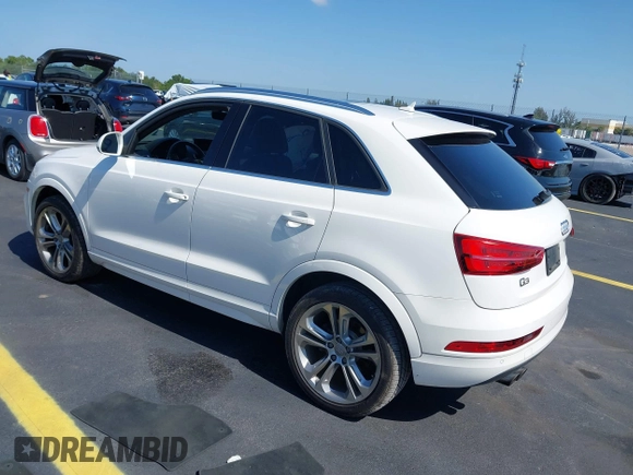 2016 Audi Q3 Premium Plus with VIN WA1BFCFS0GR014028, listed as a IAAI auction lot 42274987 with 64,667 mi miles and . Bid and sale history available at DreamBid. Image 3.