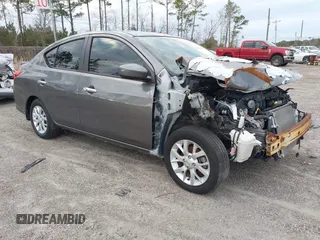 2018 Nissan Versa Sedan SV with VIN 3N1CN7AP3JL833124, listed as a IAAI auction lot 41394715 with 42,365 mi miles. Bid and sale history available at carsss.com. Image 1.