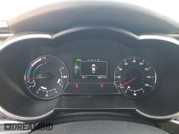 2014 Kia Optima Hybrid LX with VIN KNAGM4AD5E5072251, listed as a Copart auction lot 69476374 with 135,177 mi miles and Salvage Title. Bid and sale history available at carsss.com. Image 9.