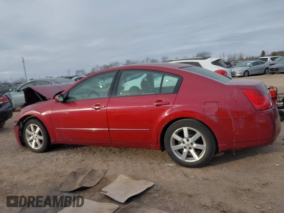 2005 Nissan Maxima 3.5 SL with VIN 1N4BA41E75C808199, listed as a IAAI auction lot 41287107 with 845,005 mi miles. Bid and sale history available at carsss.com. Image 14.