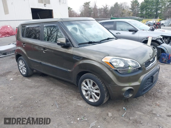 2013 Kia Soul ! with VIN KNDJT2A63D7496113, listed as a IAAI auction lot 42117479 with 53,805 mi miles. Bid and sale history available at carsss.com. Image 1.