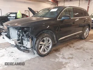 2023 Audi Q7 Premium with VIN WA1AXBF73PD000720, listed as a IAAI auction lot 42335398 with 26,736 mi miles and . Bid and sale history available at DreamBid. Image 19.