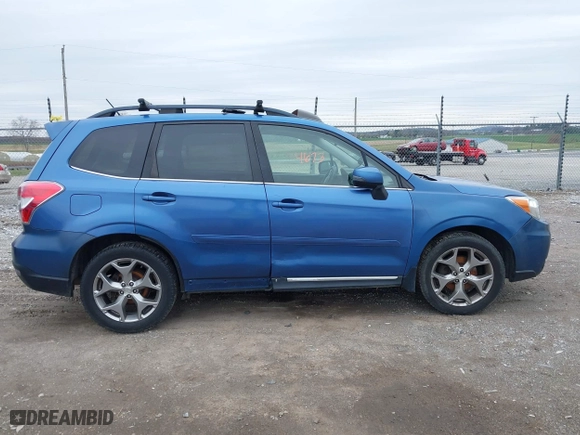 2015 Subaru Forester 2.5i Touring with VIN JF2SJAWC9FH415634, listed as a IAAI auction lot 41954673 with 140,507 mi miles. Bid and sale history available at carsss.com. Image 12.