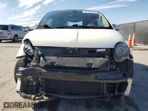 2018 FIAT 500 Pop with VIN 3C3CFFKH2JT504754, listed as a Copart auction lot 42126405 with 95,194 mi miles and Salvage Title. Bid and sale history available at carsss.com. Image 5.