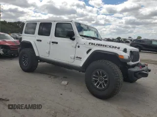 2024 Jeep Wrangler Rubicon X with VIN 1C4RJXFG5RW239572, listed as a Copart auction lot 72251854 with 6,692 mi miles and Clean title. Bid and sale history available at DreamBid. Image 4.