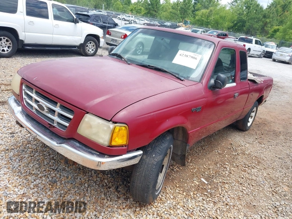 2001 Ford Ranger XL z VIN 1FTYR14V11TA96676, wystawiony jako IAAI lot #42387906 z przebiegiem 200 941 mil mil oraz . Historia ofert i sprzedaży dostępna na DreamBid. Obrazek 2.