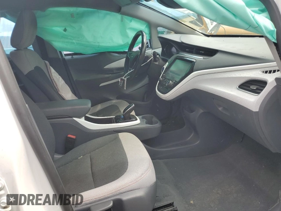 2020 Chevrolet Bolt EV LT with VIN 1G1FY6S05L4142708, listed as a Copart auction lot 43657025 with 41,992 mi miles and Salvage title. Bid and sale history available at DreamBid. Image 7.