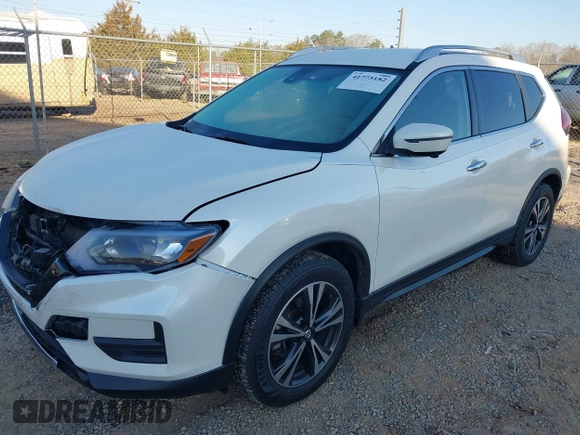 2019 Nissan Rogue SV with VIN JN8AT2MT7KW254319, listed as a IAAI auction lot 41775182 with 51,411 mi miles and . Bid and sale history available at DreamBid. Image 2.