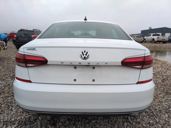 2021 Volkswagen Passat 2.0T S with VIN 1VWAA7A37MC015163, listed as a Copart auction lot 47802305 with 33,557 mi miles and Salvage Title. Bid and sale history available at carsss.com. Image 6.