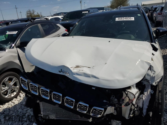2024 Jeep Compass Limited with VIN 3C4NJDCN7RT101442, listed as a Copart auction lot 46834835 with 7,106 mi miles and Salvage Title. Bid and sale history available at carsss.com. Image 5.