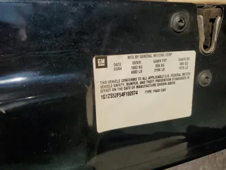 2004 Chevrolet Malibu with VIN 1G1ZS52F54F192074, listed as a Copart auction lot 75663774 with 266,961 mi miles and Salvage Title. Bid and sale history available at carsss.com. Image 12.