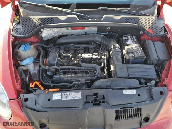 2012 Volkswagen Beetle 2.0T Turbo PZEV with VIN 3VWVA7AT5CM645469, listed as a Copart auction lot 78313174 with 136,859 mi miles and Salvage Title. Bid and sale history available at carsss.com. Image 11.
