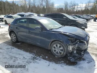 2014 Mazda 3 i Sport with VIN 3MZBM1K73EM122186, listed as a Copart auction lot 47986385 with 190,305 mi miles and Salvage Title. Bid and sale history available at DreamBid. Image 4.