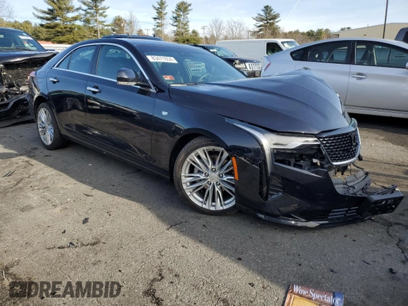 2021 Cadillac CT4 Premium Luxury z VIN 1G6DF5RK9M0124813, wystawiony jako Copart lot #83471654 z przebiegiem Nie podano mil oraz Szkoda całkowita • Salvage title. Historia ofert i sprzedaży dostępna na DreamBid. Obrazek 4.