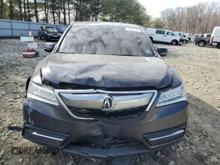2016 Acura MDX with VIN 5FRYD4H25GB010313, listed as a Copart auction lot 46729375 with 145,118 mi miles and Salvage Title. Bid and sale history available at carsss.com. Image 5.