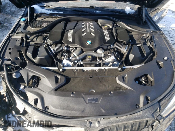 2020 BMW 8 Series M850i xDrive z VIN WBABC4C04LCE75995, wystawiony jako Copart lot #41862035 z przebiegiem 31 550 mil mil oraz Szkoda całkowita • Salvage title. Historia ofert i sprzedaży dostępna na DreamBid. Obrazek 11.
