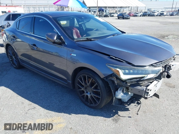 2019 Acura ILX w/Premium/A-Spec Pkg with VIN 19UDE2F82KA006344, listed as a IAAI auction lot 41496063 with 87,498 mi miles. Bid and sale history available at carsss.com. Image 19.