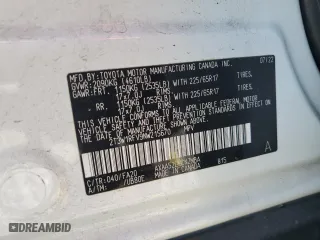 2022 Toyota RAV4 XLE with VIN 2T3W1RFV9NW215670, listed as a Copart auction lot 50312135 with 52,808 mi miles and Salvage Title. Bid and sale history available at carsss.com. Image 14.