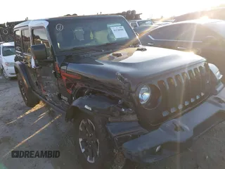 2020 Jeep Wrangler Unlimited Sport S with VIN 1C4HJXDN9LW322426, listed as a IAAI auction lot 41138988 with 70,261 mi miles. Bid and sale history available at carsss.com. Image 1.