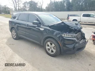 2023 Kia Sorento LX with VIN 5XYRG4LC7PG197740, listed as a Copart auction lot 48321105 with 91,714 mi miles and Salvage Title. Bid and sale history available at carsss.com. Image 4.