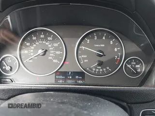 2013 BMW 3 Series 328i xDrive with VIN WBA3B5G5XDNS02162, listed as a IAAI auction lot 41484578 with 132,211 mi miles. Bid and sale history available at carsss.com. Image 7.
