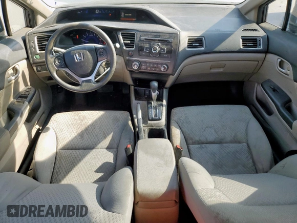 2014 Honda Civic Sedan LX with VIN 19XFB2F59EE057461, listed as a Copart auction lot 53430745 with 163,586 mi miles and Salvage Title. Bid and sale history available at carsss.com. Image 8.