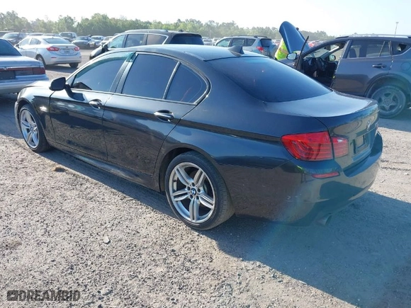 2014 BMW 5 Series 535i with VIN WBA5B1C54ED475113, listed as a IAAI auction lot 42077901 with 145,341 mi miles. Bid and sale history available at carsss.com. Image 3.