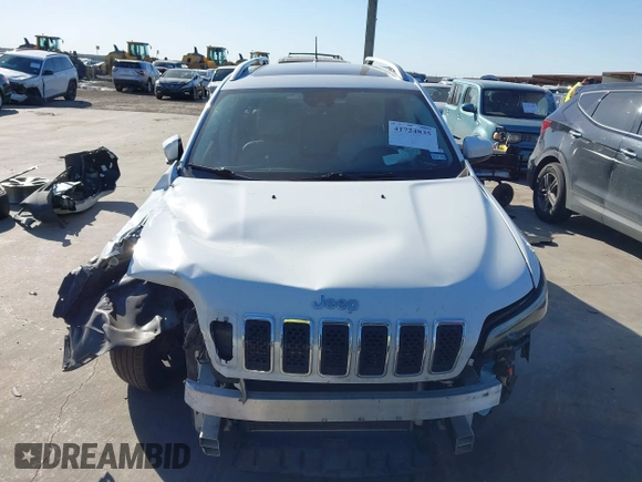 2019 Jeep Cherokee Limited with VIN 1C4PJLDX2KD273103, listed as a IAAI auction lot 41724835 with 78,723 mi miles. Bid and sale history available at carsss.com. Image 13.