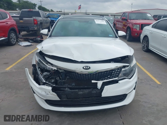2018 Kia Optima EX with VIN 5XXGU4L35JG182990, listed as a IAAI auction lot 42126209 with 66,245 mi miles and . Bid and sale history available at carsss.com. Image 12.