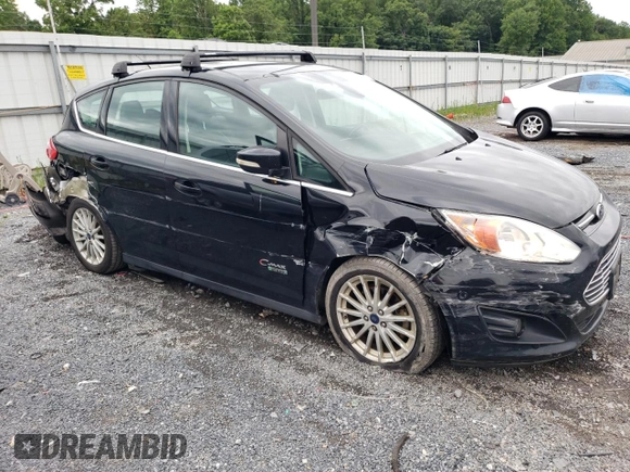 2016 Ford C-Max Energi SEL with VIN 1FADP5CU5GL113952, listed as a Copart auction lot 62611224 with 172,513 mi miles and Salvage Title. Bid and sale history available at carsss.com. Image 4.