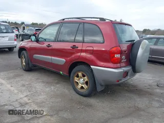 2005 Toyota RAV4 with VIN JTEHD20V350067774, listed as a IAAI auction lot 41969155 with 125,297 mi miles. Bid and sale history available at carsss.com. Image 3.