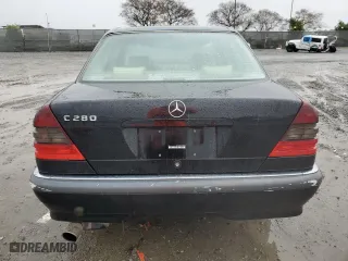 1998 Mercedes-Benz C-Class with VIN WDBHA29G9WA594553, listed as a Copart auction lot 48924285 with 108,929 mi miles and Salvage Title. Bid and sale history available at carsss.com. Image 6.