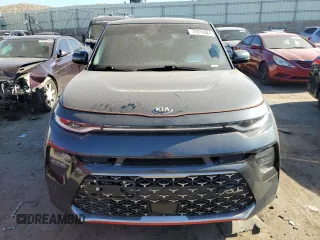 2021 Kia Soul Turbo with VIN KNDJ53AFXM7738279, listed as a Copart auction lot 77815624 with 23,793 mi miles and Salvage Title. Bid and sale history available at DreamBid. Image 5.