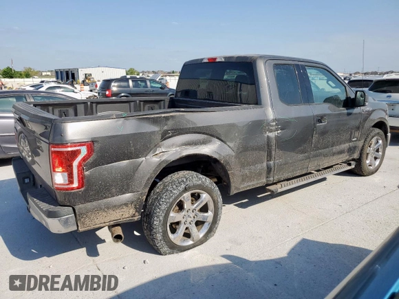 2017 Ford F-150 XL with VIN 1FTEX1CP9HKC59876, listed as a Copart auction lot 52793685 with 58,728 mi miles and Salvage Title. Bid and sale history available at carsss.com. Image 3.
