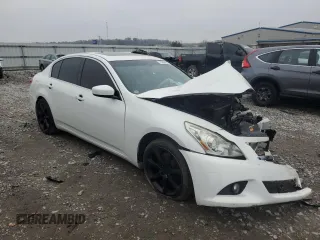 2013 Infiniti G37 Sedan Journey with VIN JN1CV6AP7DM305834, listed as a Copart auction lot 79284154 with 135,903 mi miles and Salvage Title. Bid and sale history available at carsss.com. Image 4.