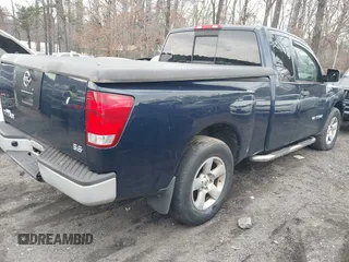 2008 Nissan Titan SE with VIN 1N6AA06A08N306824, listed as a IAAI auction lot 41407249 with Not Provided miles. Bid and sale history available at carsss.com. Image 4.