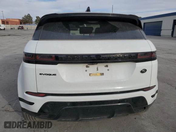 2021 Land Rover Range Rover Evoque R-Dynamic S with VIN SALZT2FX3MH135276, listed as a Copart auction lot 42966195 with 90,596 mi miles and Salvage Title. Bid and sale history available at carsss.com. Image 6.
