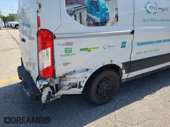 2019 Ford Transit with VIN 1FTYE1YM7KKA40830, listed as a IAAI auction lot 42715724 with 182,589 mi miles and . Bid and sale history available at DreamBid. Image 19.