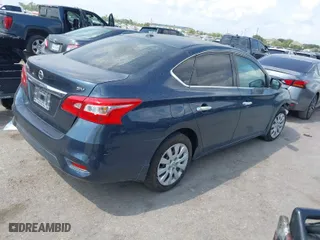 2017 Nissan Sentra S with VIN 3N1AB7APXHY256749, listed as a IAAI auction lot 40158701 with 97,304 mi miles. Bid and sale history available at carsss.com. Image 4.