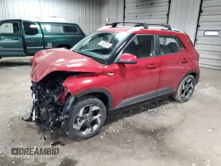 2021 Hyundai Venue SEL with VIN KMHRC8A32MU125422, listed as a Copart auction lot 49552245 with 22,409 mi miles and Non Repairable. Bid and sale history available at carsss.com. Image 1.