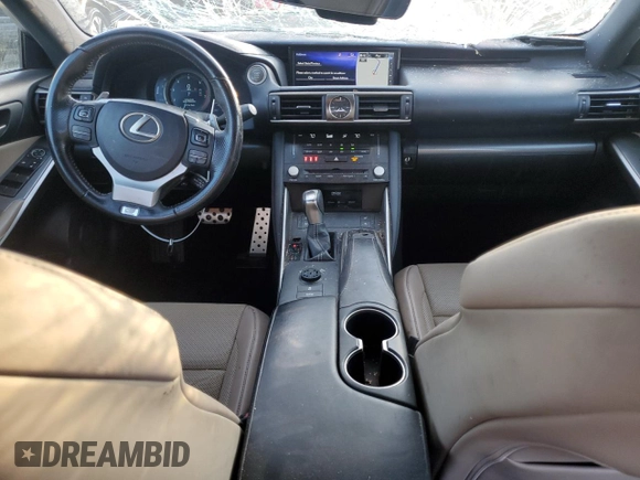 2017 Lexus IS 350 with VIN JTHBE1D25H5029955, listed as a Copart auction lot 76496174 with 89,043 mi miles and Non Repairable. Bid and sale history available at DreamBid. Image 8.