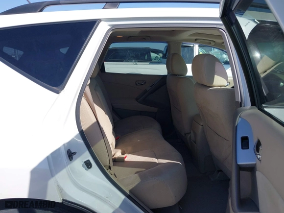 2012 Nissan Murano SL with VIN JN8AZ1MU4CW112724, listed as a IAAI auction lot 41861487 with 155,317 mi miles. Bid and sale history available at carsss.com. Image 8.
