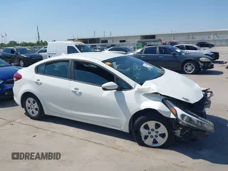 2017 Kia Forte LX with VIN 3KPFK4A7XHE016765, listed as a IAAI auction lot 40540016 with 126,264 mi miles. Bid and sale history available at carsss.com. Image 14.