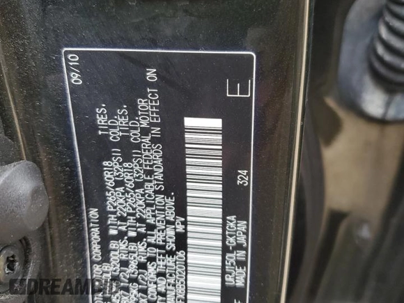 2011 Lexus GX 460 with VIN JTJBM7FX8B5020106, listed as a Copart auction lot 49966115 with 234,724 mi miles and Salvage Title. Bid and sale history available at carsss.com. Image 13.