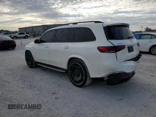 2022 Mercedes-Benz GLS 63 AMG with VIN 4JGFF8KE5NA790389, listed as a Copart auction lot 88258175 with 37,672 mi miles and Salvage Title. Bid and sale history available at DreamBid. Image 2.