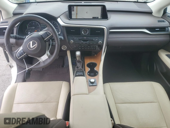 2016 Lexus RX 350 F Sport with VIN 2T2BZMCA7GC046852, listed as a Copart auction lot 53961335 with 32,560 mi miles and Salvage Title. Bid and sale history available at carsss.com. Image 8.