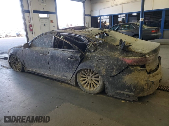 2017 Kia Cadenza Premium with VIN KNALC4J14H5083267, listed as a Copart auction lot 78030244 with 0 mi miles and Salvage Title. Bid and sale history available at carsss.com. Image 2.