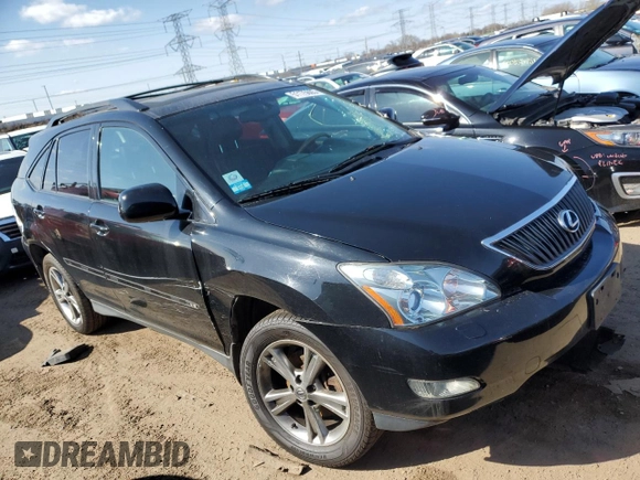 2006 Lexus RX 330 with VIN 2T2HA31U76C092723, listed as a Copart auction lot 51175605 with 190,042 mi miles and Salvage title. Bid and sale history available at DreamBid. Image 4.